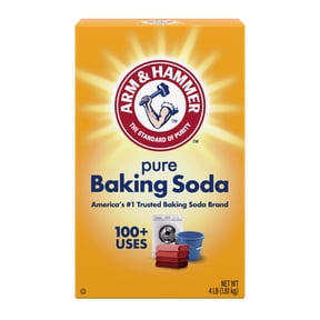ARM & HAMMER Baking Soda for Cooking, Cleaning, Laundry, Deodorizing, & More, 4 lb Box