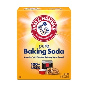 ARM & HAMMER Baking Soda for Cooking, Cleaning, Laundry, Deodorizing, & More, 8 oz Box