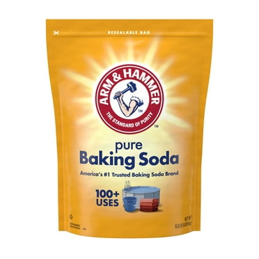 ARM & HAMMER Pure Baking Soda, for Baking, Cleaning & Deodorizing, Pool 10.8 lb Bag