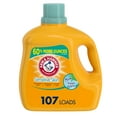 thumbnail image 1 of ARM & HAMMER Sensitive Skin Plus Fresh Scent, 107 Loads Liquid Laundry Detergent, 160.5 Fl oz, 1 of 10