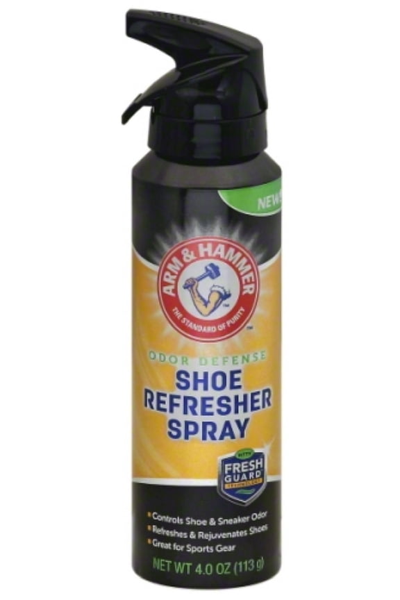 Shoe Refresher Spray, Odor Defense 4 oz (Pack of 4)