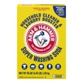 thumbnail image 1 of ARM & HAMMER Super Washing Soda Powder Laundry Detergent Booster & Household Cleaner, 55 oz, 1 of 13
