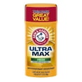 thumbnail image 1 of ARM & HAMMER ULTRA MAX Deodorant, Fresh Scent, Solid Stick 2.6 oz, Twin Pack (Pack of Two), 1 of 5