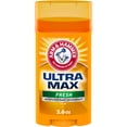 thumbnail image 1 of ARM & HAMMER ULTRA MAX Deodorant- Fresh-  Solid Wide Stick - 2.6oz, 1 of 12