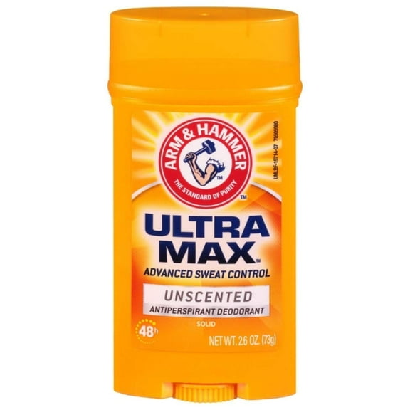 ARM & HAMMER ULTRAMAX Anti-Perspirant Deodorant Invisible Solid Unscented 2.60 oz
