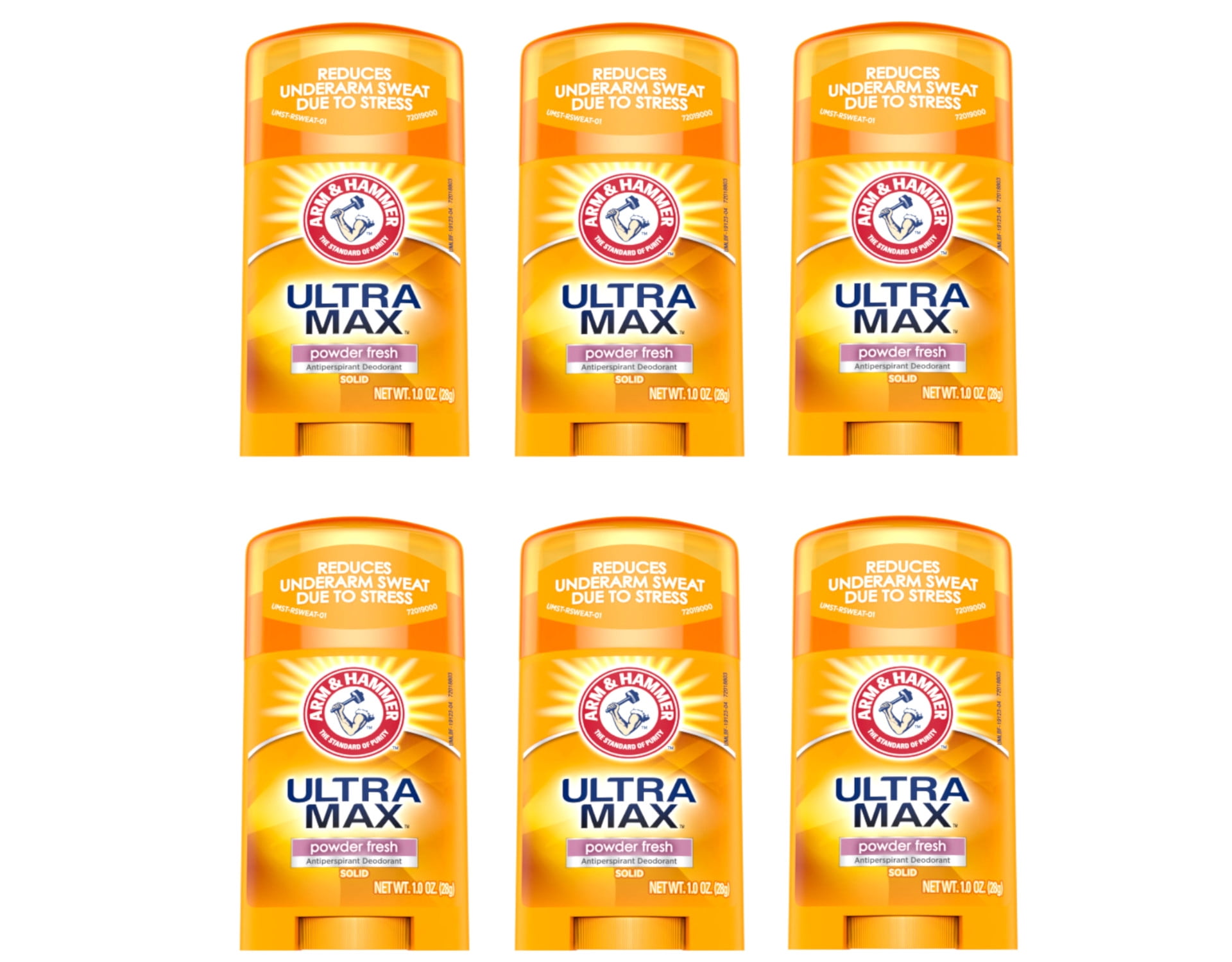 ARM & HAMMER Ultra Max Antiperspirant Deodorant, Powder Fresh 1 oz