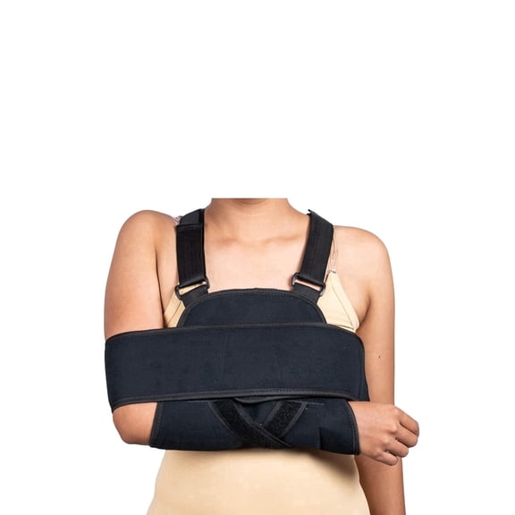 Universal Arm Sling Shoulder Immobilizer Brace Adjustable Rotator Cuff & Clavicle Support Band