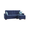 thumbnail image 1 of ARMADA LOUNGE SECTIONAL SECTIONAL (L+C) 4 MICROFIBER BLUE, 1 of 1