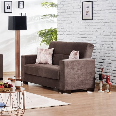 ARMADA LOVESEAT 8 MICROFIBER BROWN