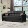 thumbnail image 1 of ARMADA SOFABED 15 BLACK PU, 1 of 1
