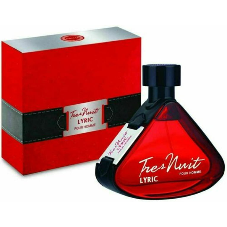 Armaf 香水 3本セット Nitro Red 9PM Iconic Armaf Tres Nuit Lyric Pour Homme 3.4 oz EDP Spray, Floral Aquatic