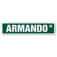 thumbnail image 1 of ARMANDO Street Sign Childrens Name Room Sign | Indoor/Outdoor |  24" Wide, 1 of 5