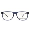 thumbnail image 1 of ARMANI EXCHANGE Eyeglasses Frames AX3048F 8238 Transparent Blue 56mm, 1 of 3