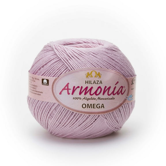 ARMONIA [100grs] by Omega - Fine 100% Mercerized Cotton Thread: 19 - Light Lilac 36
