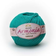 ARMONIA [100grs] by Omega - Fine 100% Mercerized Cotton Thread: 32 - Jade 86