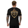 thumbnail image 1 of ARMOR OF GOD Fitted T-shirt (Black, XL), 1 of 4