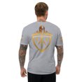 thumbnail image 1 of ARMOR OF GOD Fitted T-shirt (Heather Grey, 3XL), 1 of 4