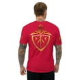 thumbnail image 1 of ARMOR OF GOD Fitted T-shirt (Red, S), 1 of 4