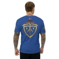 thumbnail image 1 of ARMOR OF GOD Fitted T-shirt (Royal Blue, XL), 1 of 4