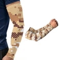 thumbnail image 1 of ARMORAY Athletic Arm Sleeves for Men & Women, UV Sun Protection, Sand Camo 1 Pair, 1 of 9