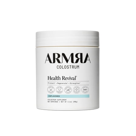 ARMRA Colostrum Unflavored Jar, 60 Servings