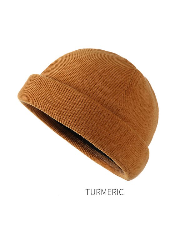 ARMY COMMANDO WATCH CAP DOCKER HAT EXTRA SHORT BEANIE ARMY AIRSOFT FOLIAGE-Turmeric