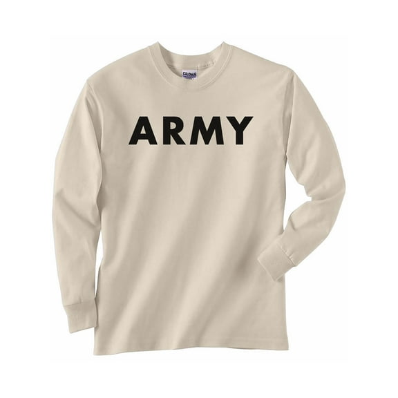 ARMY Crewneck Sweatshirt in Sand