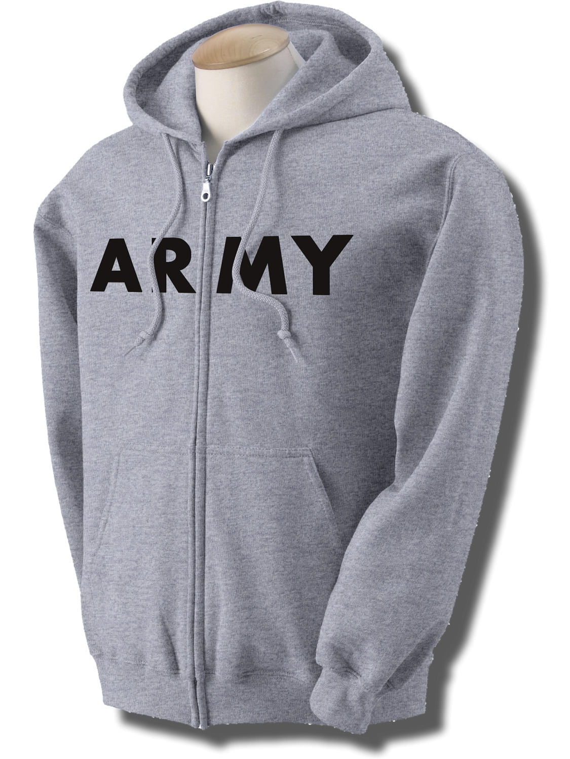 Army full zip hoodie sale
