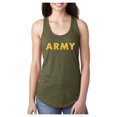 thumbnail image 1 of ARMY GOLD Racerback Tank, 1 of 3