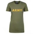 thumbnail image 1 of ARMY GOLD Womens crewneck tee, 1 of 1