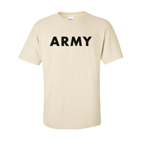 ARMY Short Sleeve T-Shirt in Sand