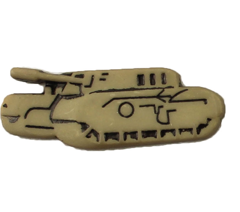 ARMY TANK - 100 BUTTONS