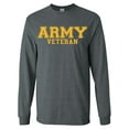 thumbnail image 1 of ARMY Veteran GOLD Logo Long Sleeve T-Shirt, 1 of 3