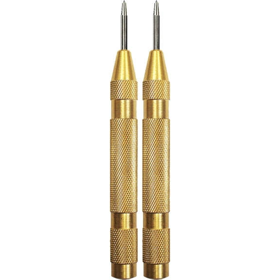 ARMYU Window Punch Police EMT EMS Emergency Car Glass Breaker Crushing Hand Tool Spring Loaded Adjustable Center Punch 2-Pack