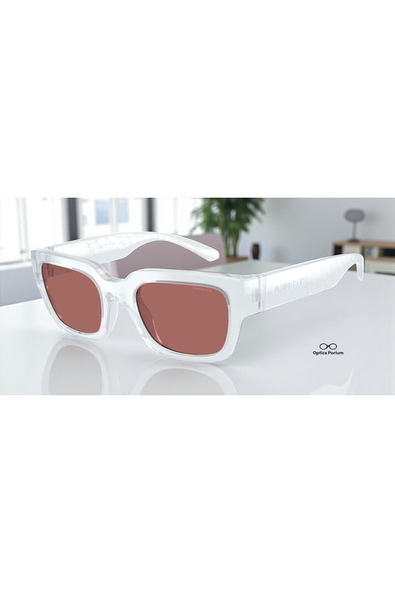 AN4354 298969 Myndegap Transparent Ice Dark Violet 49mm Men's Sunglasses