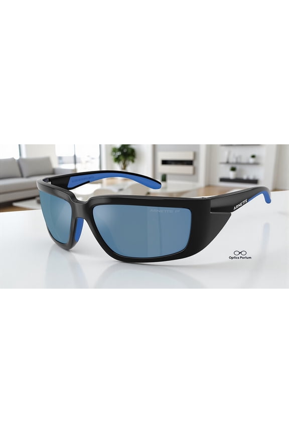 AN4355 275322 Taggit Black Blue Grey Water Polarized 62mm Men Sunglasses