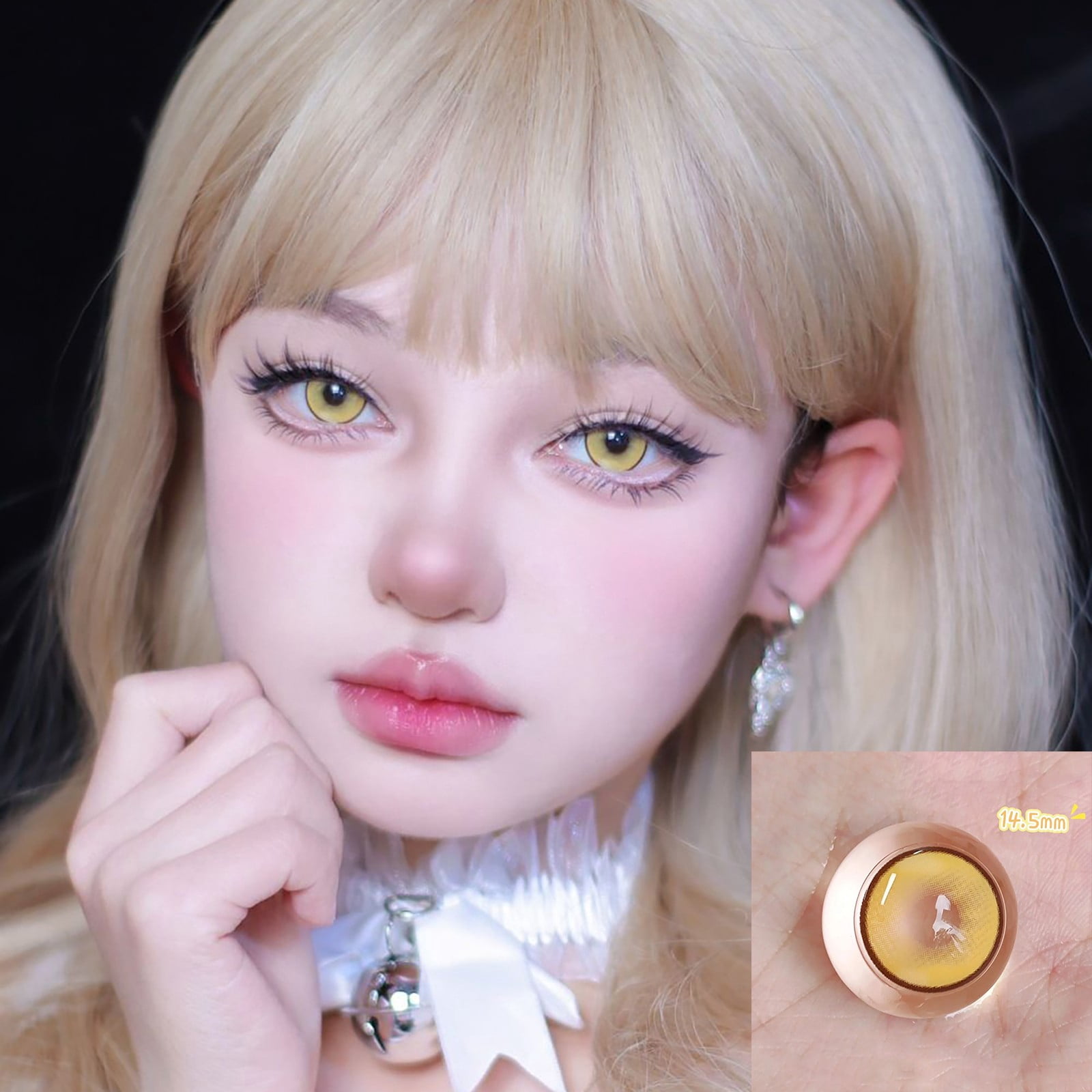 AROKOKO Colored Contact Lenses Leak Proof Box For Party Day With Color arokoko-colored-contact-lenses-leak-proof-box-for-party-day-with-color