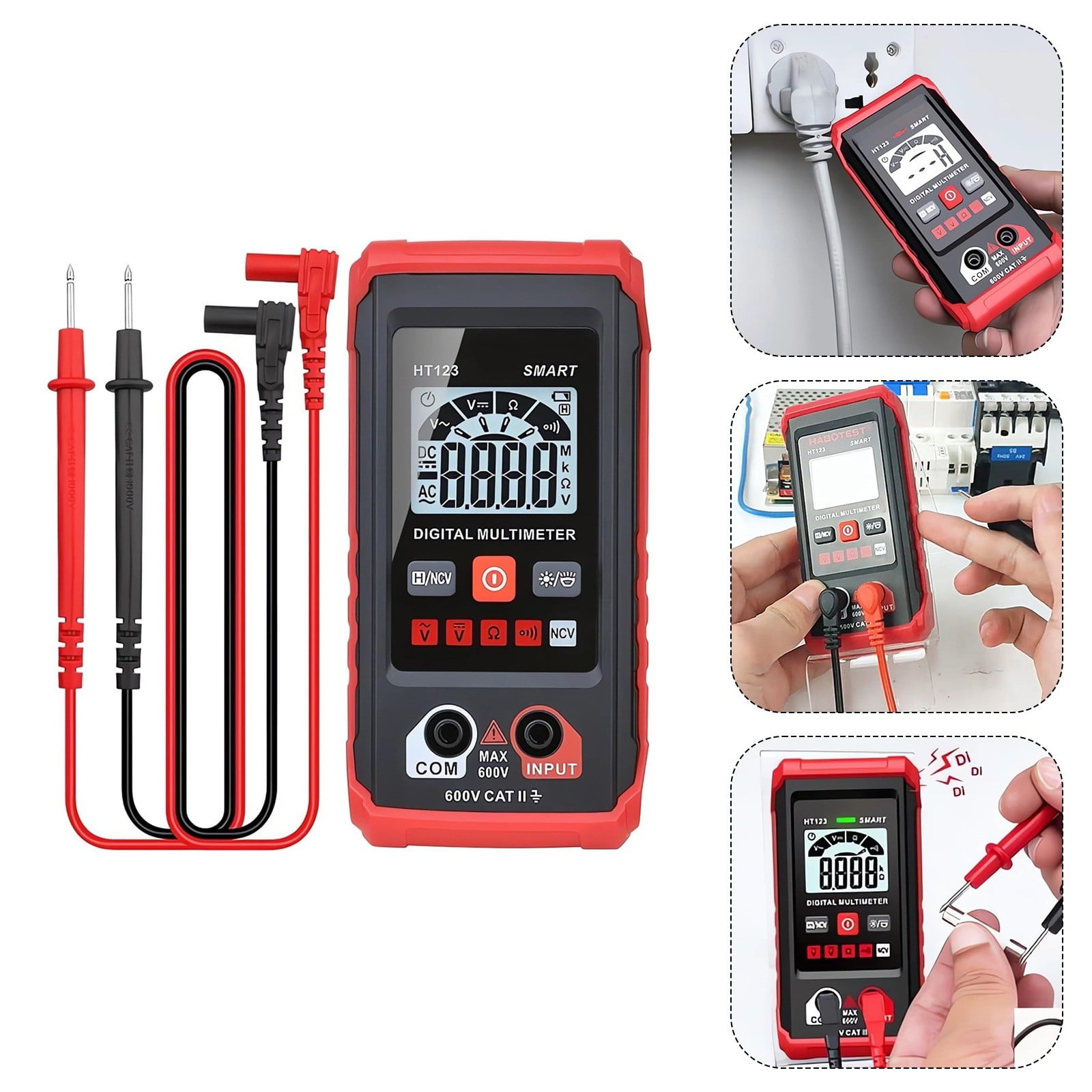 AROKOKO Digital Multimeter Automatic Digital Multimeter 2024 New Meter