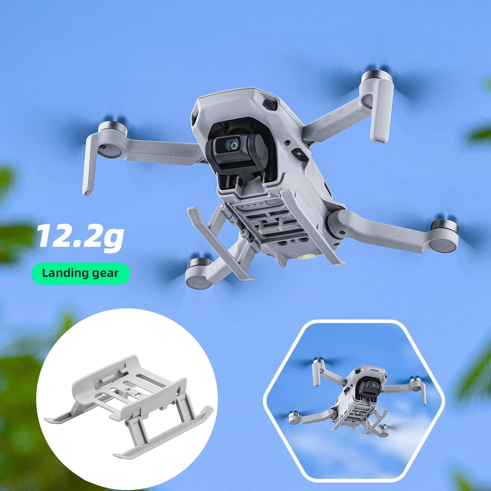 AROKOKO Drone Kit Foldable Landing Gear Extension For Uavs Height