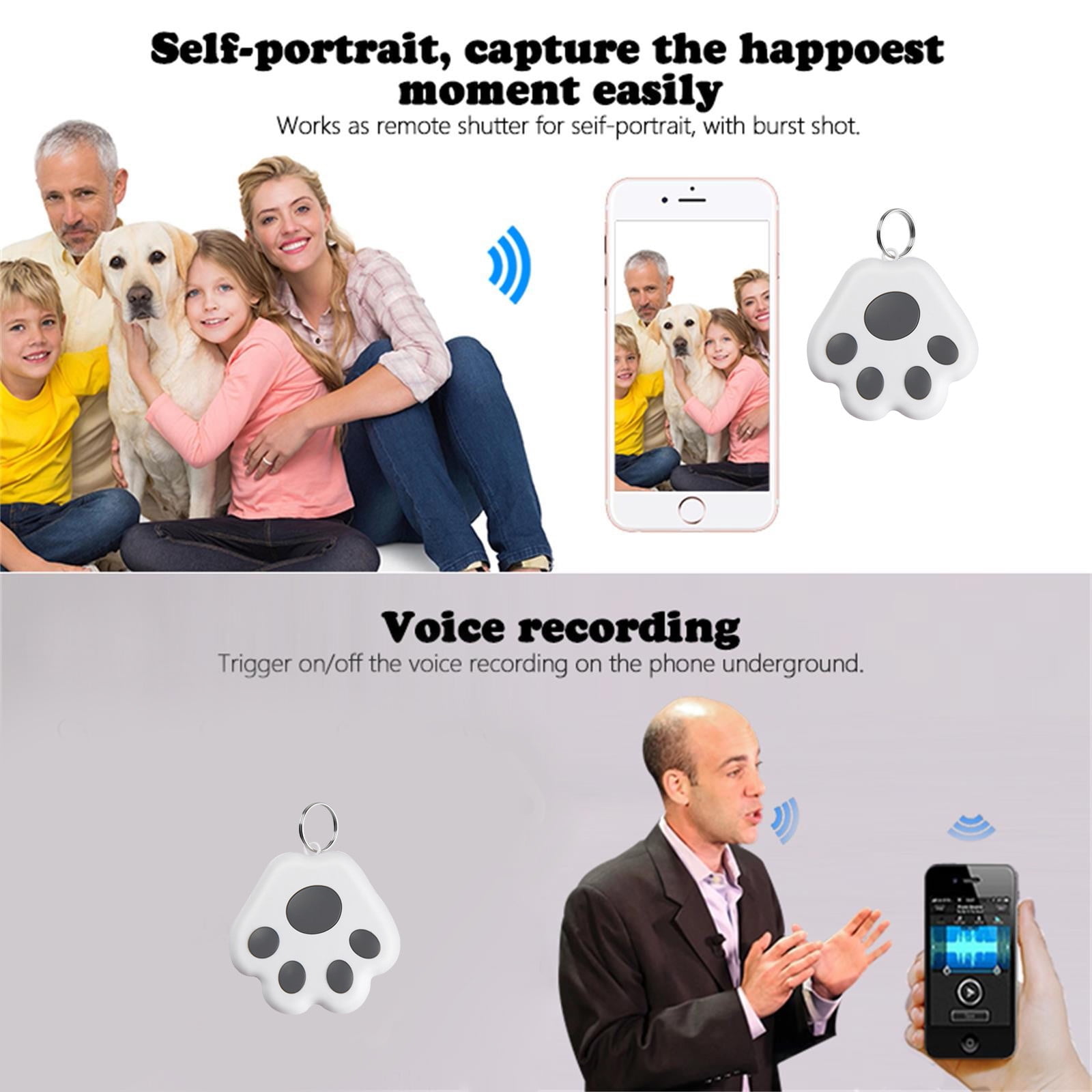 AROKOKO Gps Tracker Cat Dog Mini Tracking Loss Prevention Waterproof