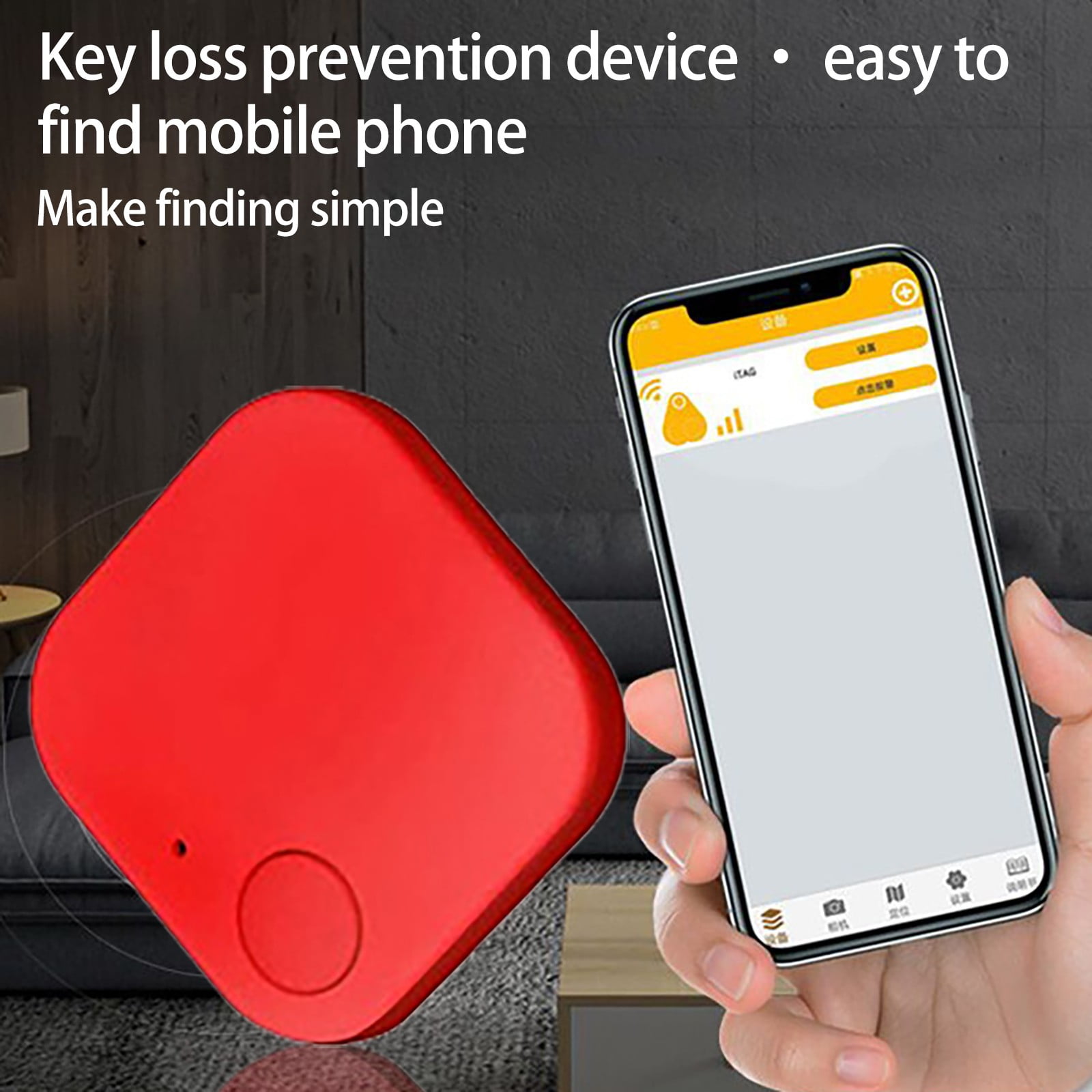 AROKOKO Gps Tracker Keys Alarm Wallet Motor Device Car Trackers Finder