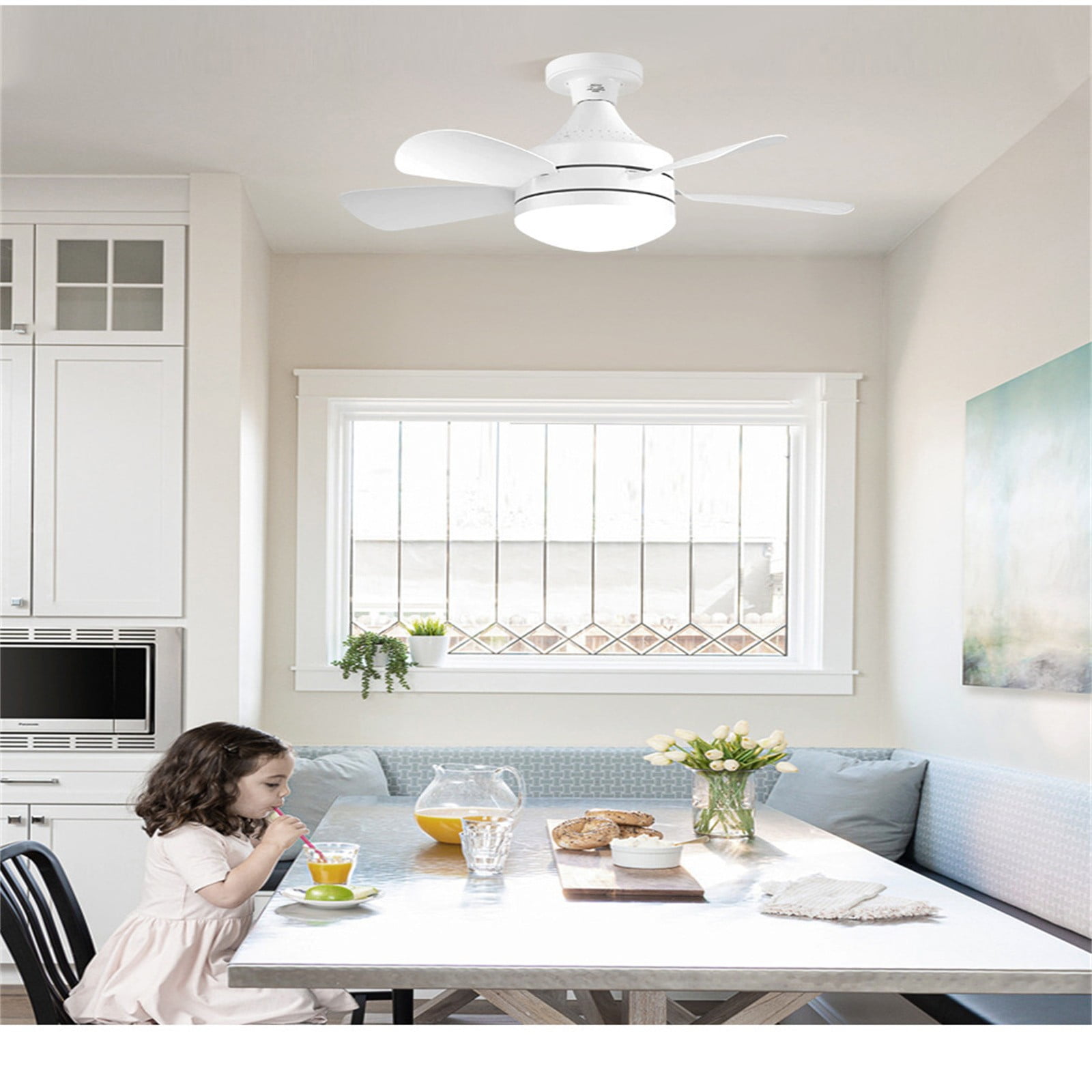 AROKOKO Usb Fans Ceiling Fan Ceiling Fan With Lights Remote Control