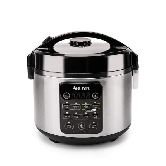 Aroma 12-Cup Cooked SmartCarb Rice Cooker & Multicooker