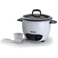 thumbnail image 1 of AROMA® 14-Cup (Cooked) / 3Qt. Rice & Grain Cooker, White, New, ARC-747G, 1 of 5