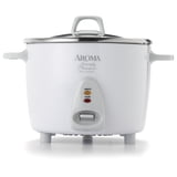 Aroma Housewares, 14-Cup Rice Cooker, Stainless Steel, White - Walmart.com