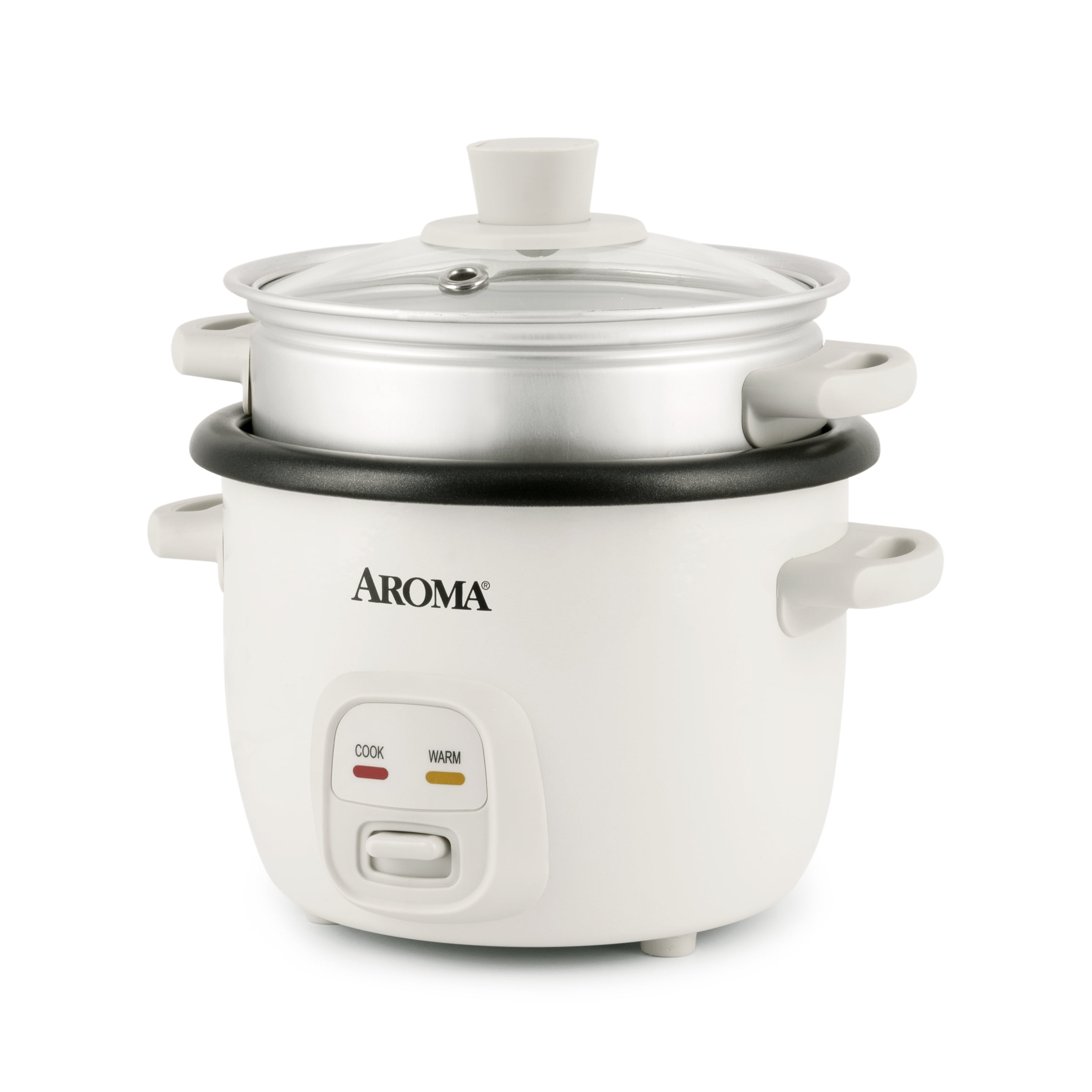 Aroma ARC 914SB 4 Cup Cool Touch Rice Cooker 8 1116 H x 8 516 W x 8 1116 D  Silver - Office Depot