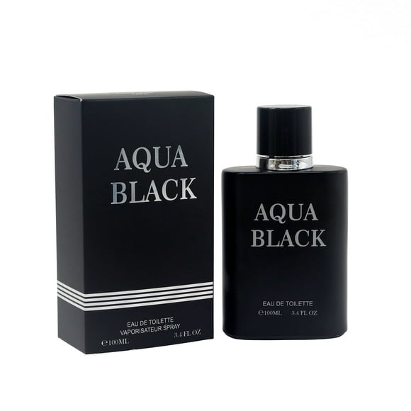AROMA NEXUS AQUA Black Perfume Spray, 3.4FL.OZ./100ml