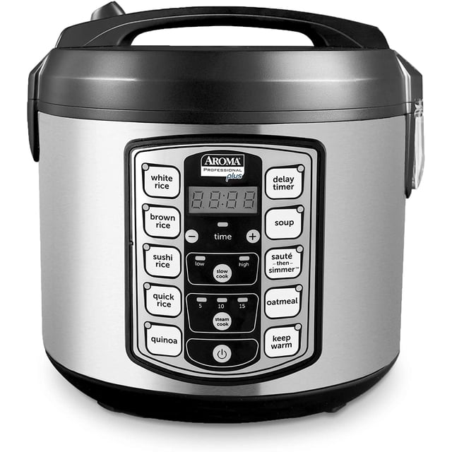 AROMA® Professional 20-Cup (Cooked) / 5Qt. Digital Rice & Grain Multicooker, New, ARC-5000SB