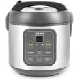 thumbnail image 1 of AROMA Professional 8-Cup (Cooked) / 2Qt. Digital Rice & Grain Multicooker, Gray, New, ARC-994SG, 1 of 9