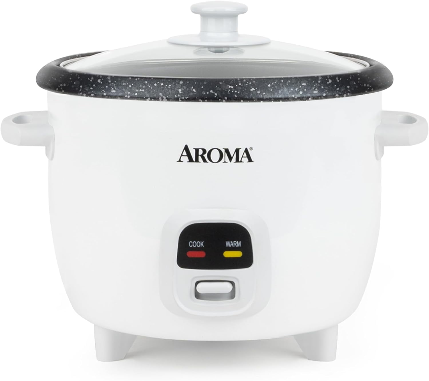 AROMA Rice Cooker, 3Cup Uncooked, 6Cup Cooked, Small Rice Cooker